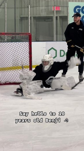 Meet Benji: The Amazing 10-Year-Old Hockey Goalie 🏒🥅