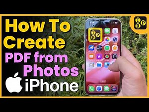 How to Create PDF from Photos on iPhone or iPad? Convert and Save iPhone Photos as PDF for FREE