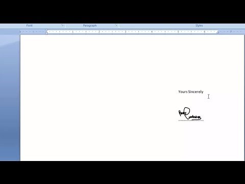 How To Sign MS Word Documents On Your PC Before Printing-Method 2