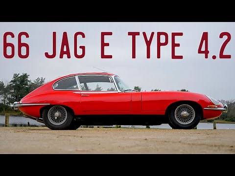 1966 Jaguar E Type 4.2 Goes for a Drive
