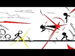 アンパンマンマーチで棒人間バトル(by Prism☆star)