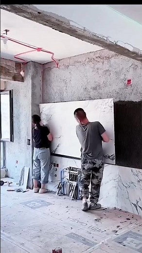 Luxury Marble Wall Panel Installation