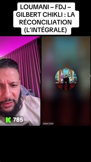 Loumani et Gilbert Chikli : Une Réconciliation Émotionnelle