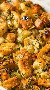 Cozy Chicken & Stuffing Casserole Recipe! #casseroles #recipes #chickencasserole