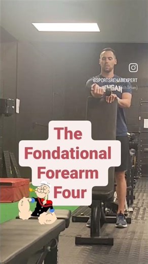 The Foundational Forearm Four (Elbow Pain Exercises)