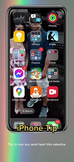 How to Create Heart Shapes in Messages Using iPhone