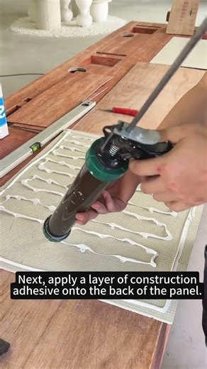 Skip the Mason. This is the DIY Stone Age.#diy #flexiblestone #accentwallideas#homedecor #easydiy