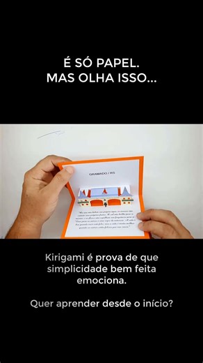 kirigami GRAMADO/RS #popupcard #kirigami #diy #kirigamibrasil