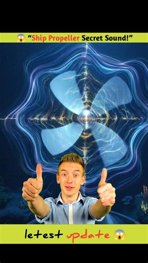 ship propeller ka secret sound 😱 || AI Gyaan Pro || tech video #facts #ai #shorts #new