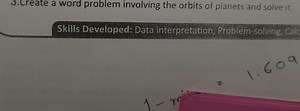 Word Problem: Planetary OrbitsTwo planets, Planet A and Plane... | Filo