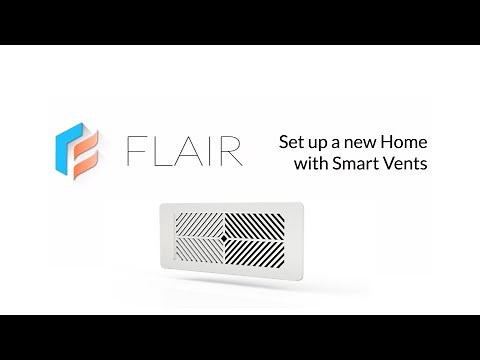 Flair | Set up a new Home with Smart Vents