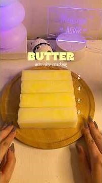 Butter Clay Wax Cracking 🧈✨ #asmr #satisfying