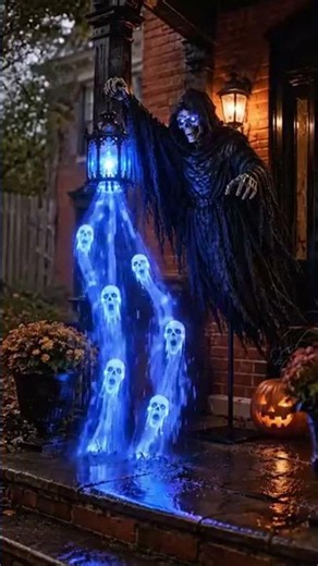 🎁Today 50% OFF🎁💀Halloween Soul Harvester Animated Garden Light