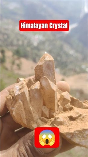 I finally found the Himalayan Quartz Crystal Stone😲😱 #crystals #himalayancrystal