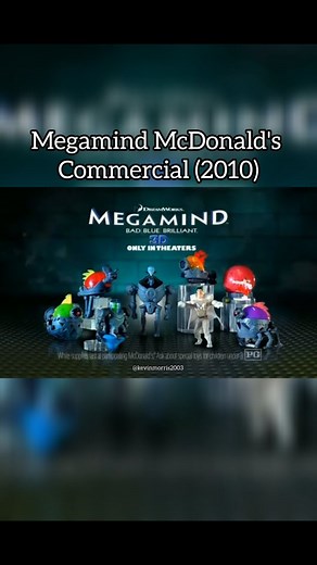Kevin Morris💙 on Instagram: "Megamind McDonald's Commercial (2010)| #megamind #mcdonaldscommercial #2010scommercials #2010sthrowback #nostalgia #childhood #dreamworksanimation"