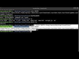 لينكس في دقائق: 6- $PATH
