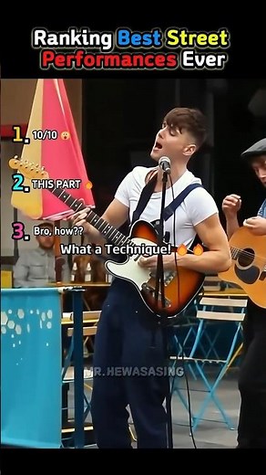 Ranking Best Street Performance Ever ✨