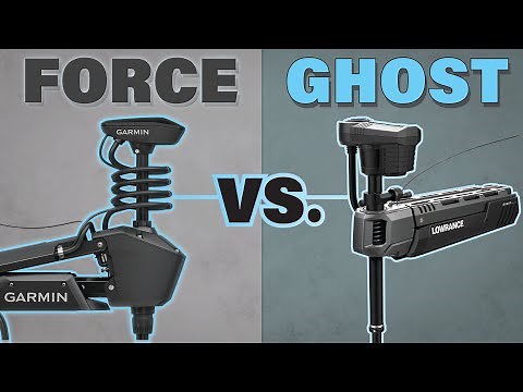 Lowrance Ghost vs Garmin Force.. Choosing the BEST TROLLING MOTOR