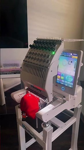 Embroidery Anywhere with the Butterfly MiNi! 🧢✨