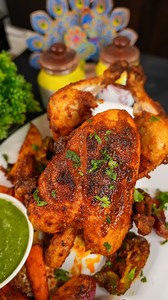 Roasted Chicken ASMR - 1 Whole Chicken (Approx 1- 1.25 Kg) - Give Cuts On Breast, Thigh & Legs - Vegetables (Capsicum, Carrot, Potato, Onion) - Prepare Marination Masala - Salt 2 Tsp, Turmeric, Chilli, Chat Masala, Garam Masala Powder 1 Tsp Each - Ginger Garlic Paste 1 Tbsp Each, Curd 50 gm - Mix Them Well - Then, Airfry your chicken for 30 Minutes at 180 parchment Paper while cooking on an air fryer, OTG or microwave. It keeps our oven clean & stain-free from masalas. - Then, Airfry your chicke