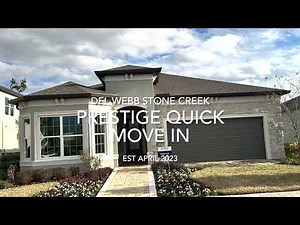 Del Webb Stone Creek, Ocala, FL - Prestige Quick Move In Home Lexington #31 - SOLD
