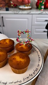 Cute Muffin Decoration ⭐🧁 #muffindecor #bakingcute #christmasvibe | Beamish DIY