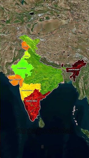 What are the most loyal states in India?🔥🤔| Map animation #shorts #rajasthan #gujarat #india #3d