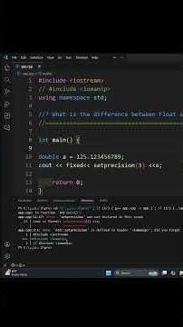 The most serious problem in both types: Floating Point Error 👀