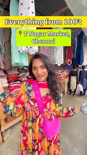 Street shopping at T Nagar, Chennai | Everything from 100₹💸🫶🏼