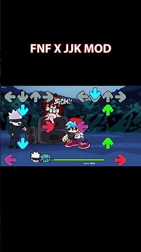 Gojo from Jujutsu Kaisen in Friday Night Funkin' 🤯🤯 #fnf #jjk #fnfmod #gojosatoru #gojo #music #fyp