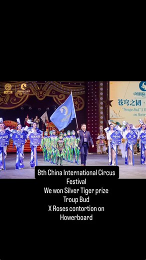 X Roses Contortion Centre on Instagram: "8th China International Circus festival We Won Silver Tiger prize 🥈 Troupe Bud X Roses contortion on Howerboard"