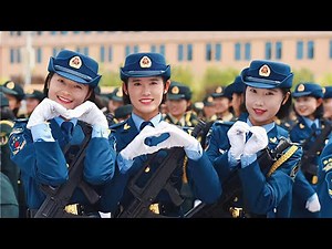 为什么中国女兵能给世界女性树立榜样？三军女神节日快乐/Why do Chinese female soldiers set a good example for women in the world?