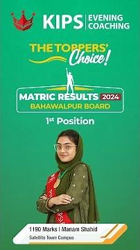 Manam Shahid | Revision & Test Session | Admissions Open | Board Exams 2025 #kips