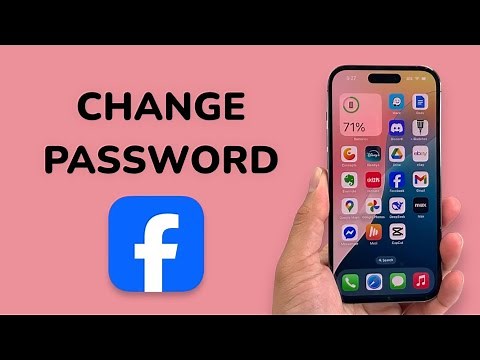 How To Change Password On Facebook