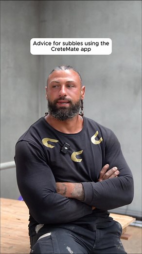 5K views · 16 reactions | Advice for subbies using the CreteMate app! ‍♂️  Sign up for free until January 1st 2026! Download the app CreteMate for free on the Apple App Store & Google Play Store today! #cretemate #concretelife #concrete #concreteconstruction #concretecontractor #concretersaustralia | Crete Mate | Facebook