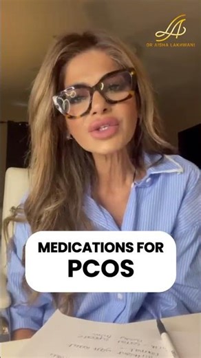 PCOS medicines #shorts #draishalakhwani#healthshorts #food #medical #science #infertility #drtalks