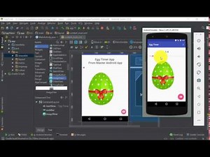Egg Timer Android Project - Learn Android App Development with Real Examples.. Master Android App