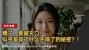 Ai绘画进阶265-糟了，要被灭口！似乎发现了什么不得了的秘密？！模型猜猜游戏，即梦Lab Vs Nano Banana Pro-T8 Comfyui教程