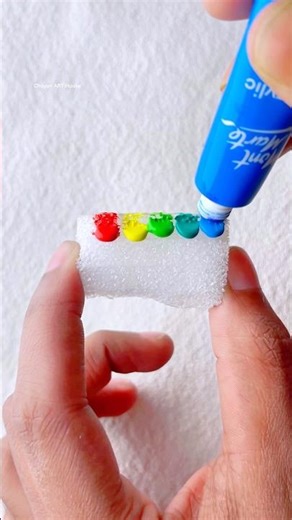 Satisfying painting hacks 🎨 #art #painting #shorts #youtubeshorts #satisfying #creative #trending