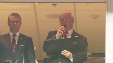Donald Trump booed as the 1st sitting US president at a regular-season NFL game nearly a half-century