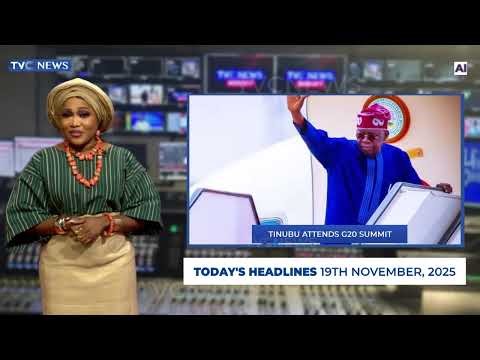 Iroyin AI Yoruba Lati Ile-Ise TVC News | 19th November, 2025