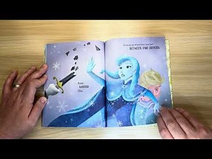 Frozen Little Golden Book - Disney Princesses (Elsa and Anna) - Read Aloud