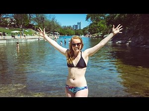 SUMMER IS HERE! - Exploring a Naturally Fed Spring Pool (Barton Springs)