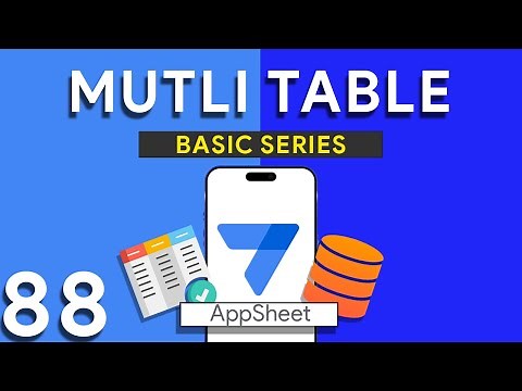 Appsheet Episode 88: How to search between multiple tables (Easiest way!)