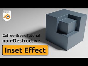 How to Create non Destructive Insets without addons | Blender Quick Tutorial for Beginners
