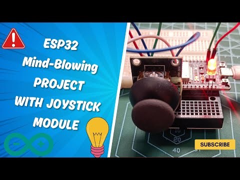 ESP32 Joystick Controlled Servo Motor Project | Beginner Tutorial | Arduino project