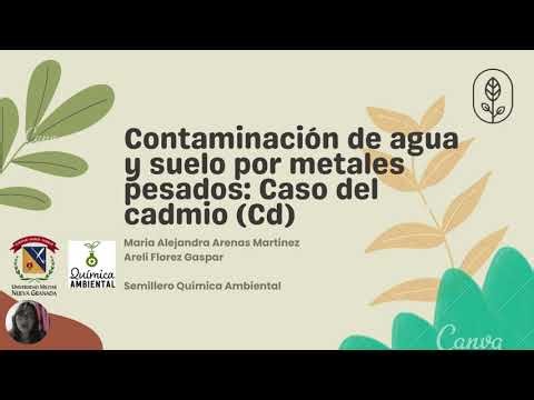 CONTAMINACIÓN DE AGUA Y SUELO POR METALES PESADOS: CASO DEL CADMIO