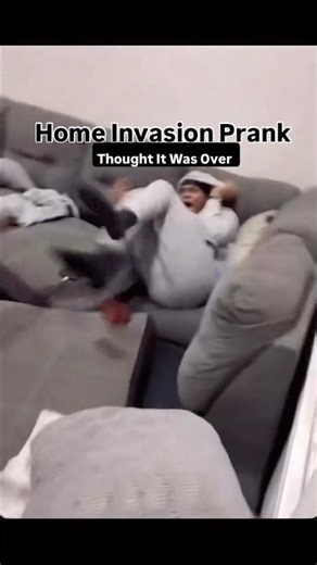 Home invasion prank