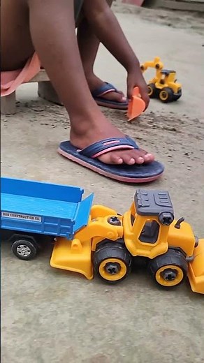 jcb and dumper #shorts #shortvideo #automobile #funny #toys @#$