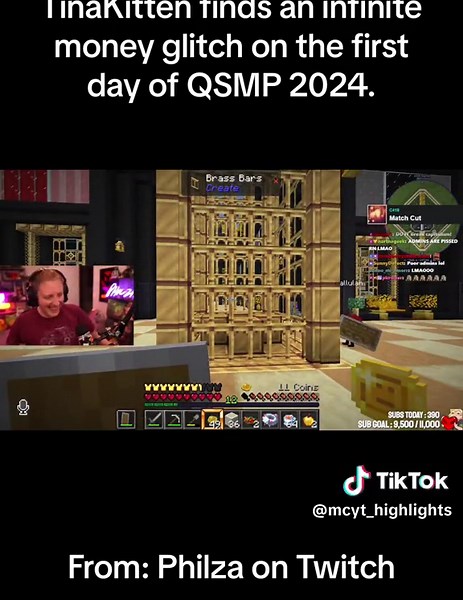 #mcyt #mcyts #mcytclips #youtuber #youtubers #streamer #streamers #minecraft #minecraftclips #philza #philzaminecraft #ph1lza #ph1lzaminecraft #tinakitten #teanakitten #qsmpchayanne #chayanneqsmp #qsmp #qsmp2024 #dreamsmp #dsmp #originssmp #osmp #smpearth